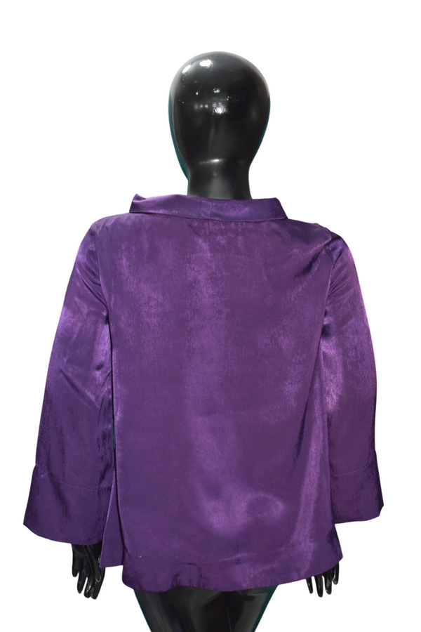 Bright Purple Blouse