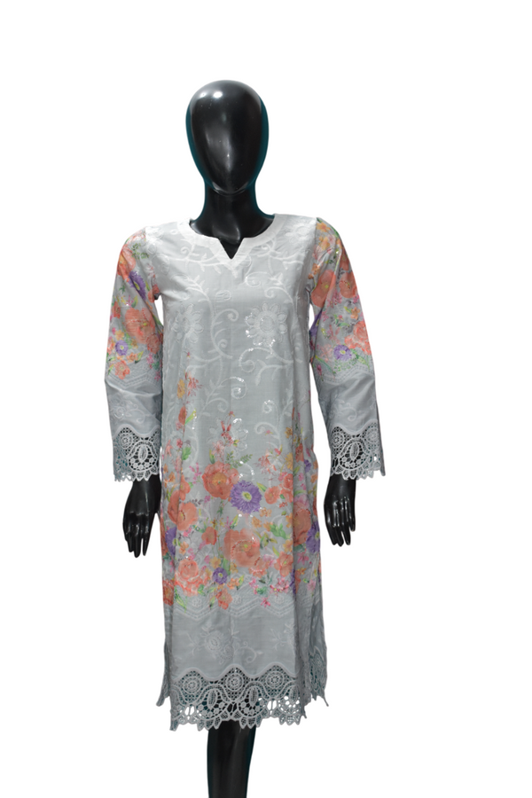 Pale Blue Kurta