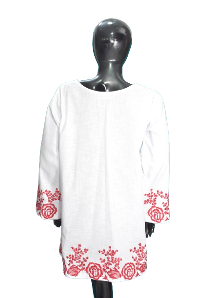Roses Embroidered Kurti