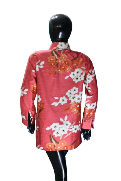 Glorious Blooms Silk Shirt
