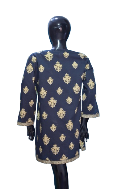 Black Embroidered Kurti