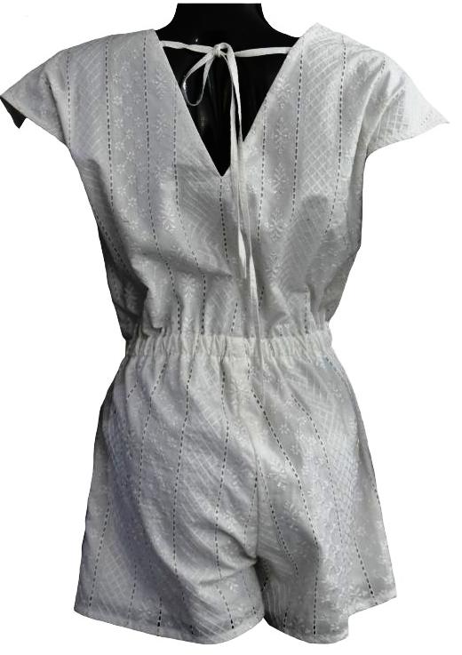 White Chicken Playsuit