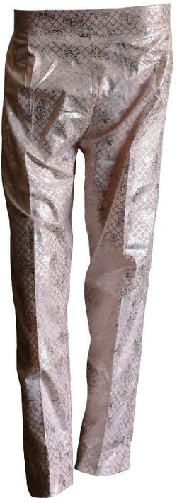 Pink and Silver Trousers