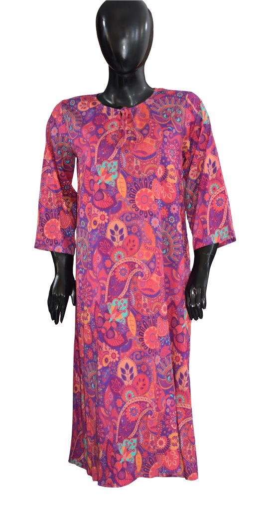 Pink and purple Kaftan