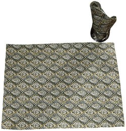 Black and Gold Table Mat Set