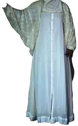 White abaya